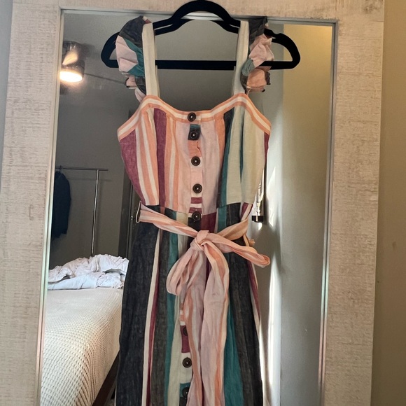 J. Crew Dresses & Skirts - NWT J. Crew striped linen dress. Size 2